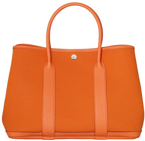 hermes garden party orange|Hermes garden party authentication.